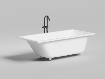 Ванна встраиваемая ORLANDA KIT 170x80 покраска по RAL полностью S-Sense Матовое