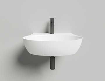 Раковина накладная ALDA WALL 01 580х450х150 S-Stone Матовое