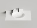 Раковина накладная ALDA WALL 01 580х450х150 S-Stone Матовое