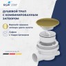 Сифон для душевых поддонов RGW Velplex QYD-01 золото