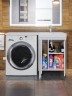 Тумба под стиральную машину напольная Uperwood Magenta 45х50х76,5 см, белая, с дверцами