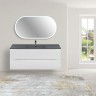 База под керамическую раковину Mia 1200 подвесная, 2 выкатных ящика soft close, G.White