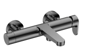Смеситель для ванны AQUAme Novara шлифованный металл AQM6912GM
