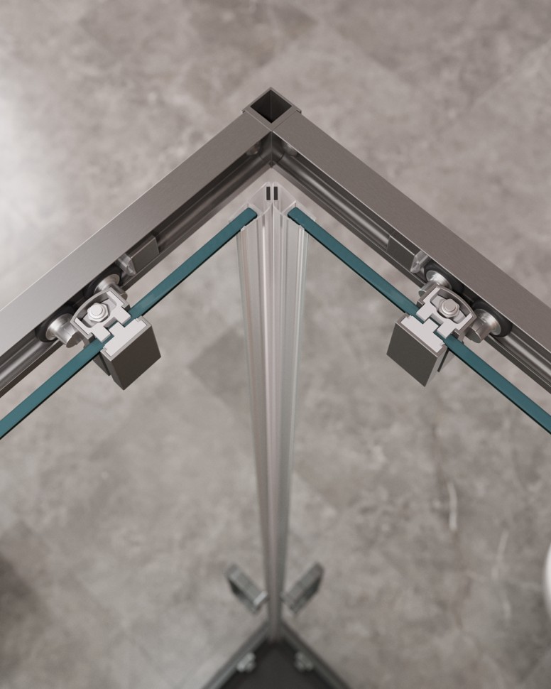 Душевой уголок CEZARES MOLVENO-A-22-90+20-C-GM-IV