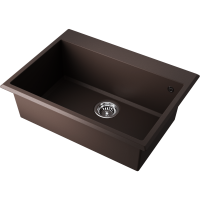 Кухонная мойка Omoikiri Tedori 68-DC Tetogranit/темный шоколад