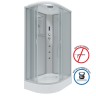 Душевая кабина Niagara Classic NG-3312-14RF (120х80х215) низкий поддон(13см),стекло матовое,3 места