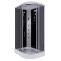Душевая кабина Niagara Classic NG-3512-14LF (120х80х215) низкий поддон(13см),стекло тонированное,3 места