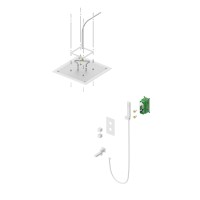 Душевая система встроенная с термостатом Timo Petruma SX-5019/13SM никель