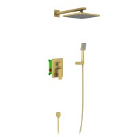 Душевая система встроенная Timo Selene SX-2069/17SM золото матовое