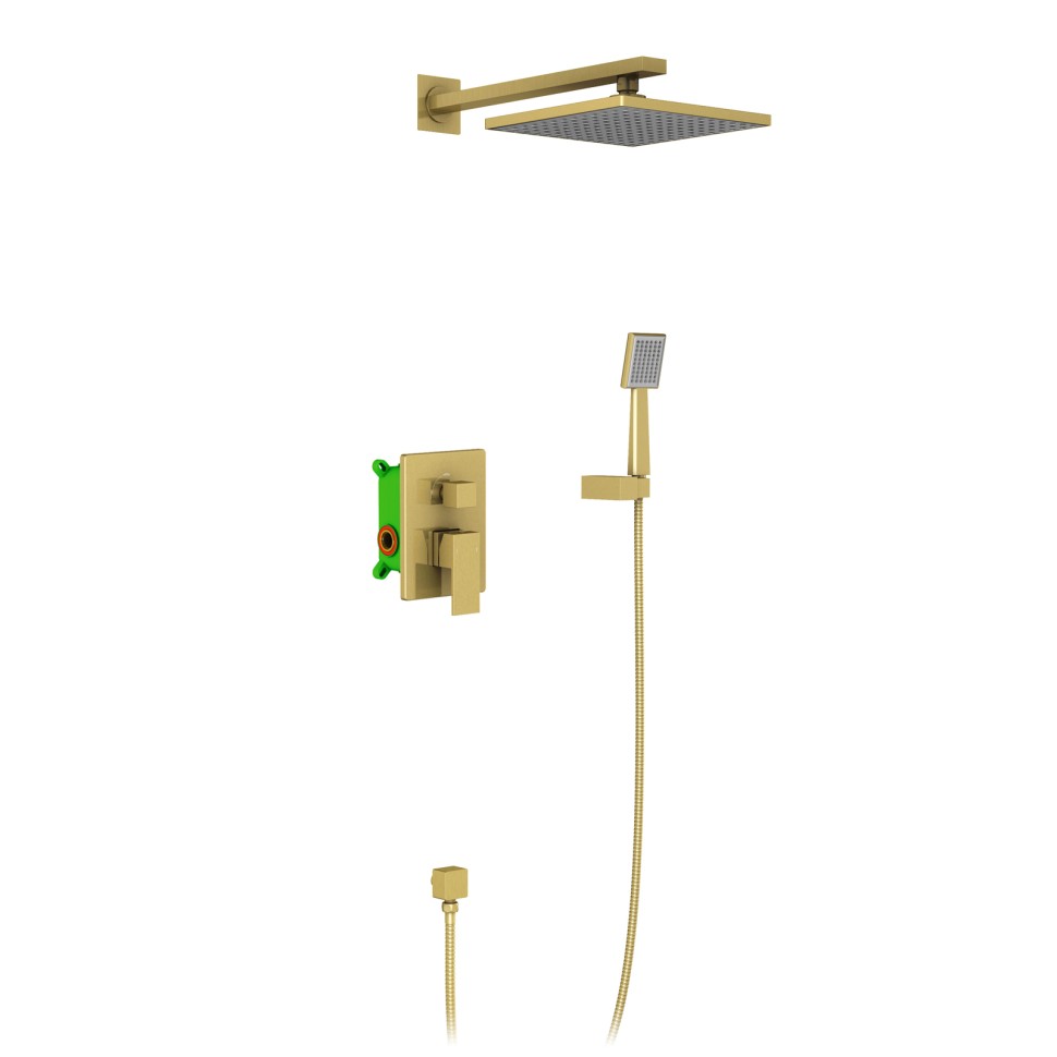 Душевая система встроенная Timo Selene SX-2069/17SM золото матовое