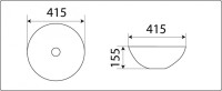 Умывальник CeramaLux 104MW