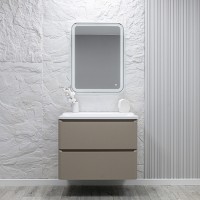 AQM9107 600x800 Зеркало с подсветкой, универсальный монтаж