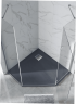 Душевой поддон трапеция STONE TRAY-G