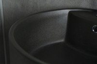 Раковина Gid Nb135bg 81109 накладная черная графит 45x45x85