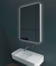 Зеркало LED VLM-3BE600 600х800 c сенсорным выключателем и диммером