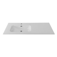 Керамическая раковина, чаша слева BelBagno BB1200ETL-L