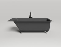 Ванна встраиваемая CASCATA 180x80 S-Sense Глянцевое