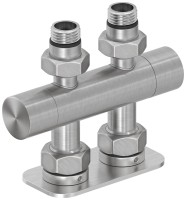 Вентиль прямой EU50 (2 х G 1/2&quot; НР х G 3/4&quot; НГ)