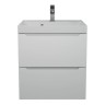 Тумба под раковину для ванной Uperwood Tanos 50 см, подвесная, белая матовая
