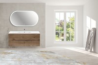 База под керамическую раковину Mia 1200 подвесная, 2 выкатных ящика soft close, V.Oak
