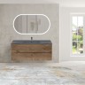 База под керамическую раковину Mia 1200 подвесная, 2 выкатных ящика soft close, V.Oak