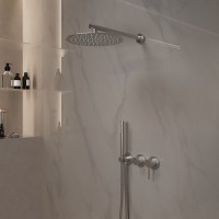 Душевой комплект Groove VSFW-4G01BN встраиваемый, 2 режима, 30см верх душ, брашированный никель