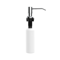 AQM9991CR Cucina Дозатор для жидкого мыла, встроенный (нержавеющая сталь), хром  