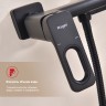 Смеситель Raglo настенный с гигиеническим душем R51.51.06 Черный
