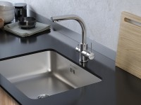 Смеситель для кухни ESSEN, никель, Es213011-NI(BS), Paulmark