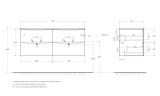 База под раковину подвесная с четырмя ящиками BelBagno MARINO-CER-N-1200-4C-SO-BO-P