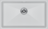 Мойка LUMI 74UNI, IT-GRANIT, LU74-WH, белый, 740х460, Paulmark