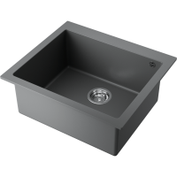 Кухонная мойка Omoikiri Bosen 57-PL Tetogranit/платина