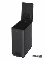 TOSSEN MV 1500 MB - прямоугольное мусорное ведро, 15 л  