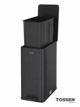 TOSSEN MV 1500 MB - прямоугольное мусорное ведро, 15 л