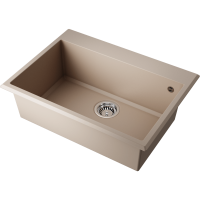 Кухонная мойка Omoikiri Tedori 68-SA Tetogranit/бежевый