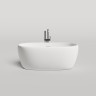 Ванна отдельностоящая LUCE 150x75 покраска по RAL полностью S-Stone Матовое