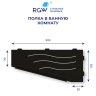 Полка для ванной RGW MT-11B (Левая)