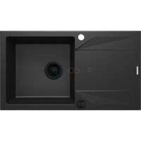 Гранитная мойка, 1-чаша с осушкой