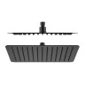 Верхний душ 3D квадратный RGW SP-82B (Черный, 500x500)