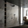 Душевой комплект Inspire VSFW-3I21MT3GM встраиваемый, термостат, двухрежимный, вороненая сталь