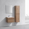 База под раковину Chiara 600 подвесная, 1 выкатной ящик soft-close, N.Oak