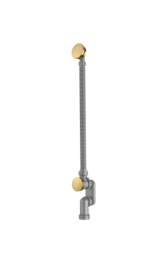 AQM7021BC Слив/Перелив для стандартной ванны, комплект, медь шлифованная