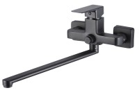Смеситель для ванны с длинным изливом OSGARD KALTI BLACK 63223