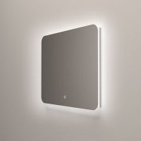 Зеркало LED VLM-3BE800 800х600 c сенсорным выключателем и диммером