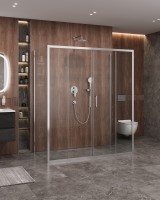 Душевой уголок CEZARES MOLVENO-AH-2/2-180/80-C-Cr-IV