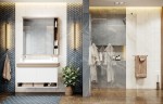 Душевая перегородка Ambassador Walk-in 15031102 (100х200) хром,стекло прозрачное,1 место