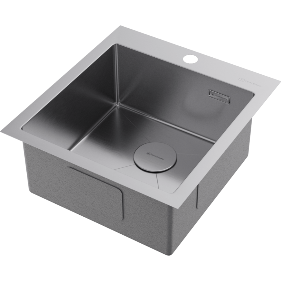 Кухонная мойка Omoikiri Akisame 46-IN нерж. сталь/нержавеющая сталь