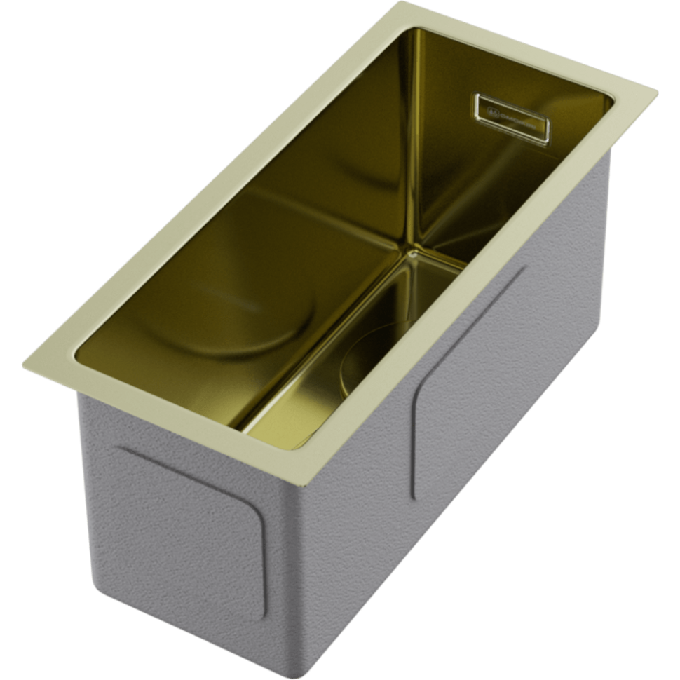 Кухонная мойка Omoikiri Taki 20-U/IF-LG нерж. сталь/светлое золото