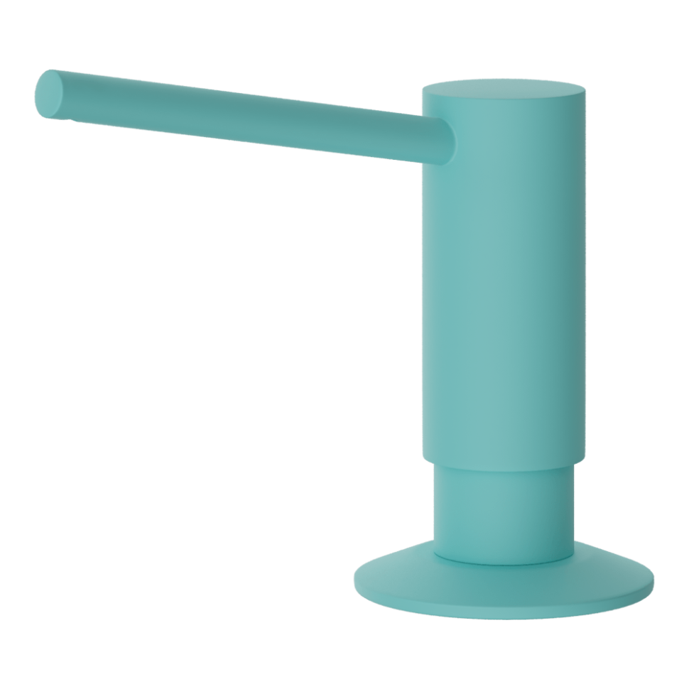 Дозатор Omoikiri OM-02-AZ латунь/azur blue