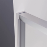 Душевая дверь раздвижная Premium Prato 300 CH-L, 1700х2000, хром, стекло прозрачное